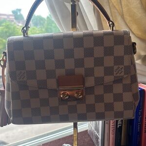 Louis Vuitton Damier Azur Croissette Bag